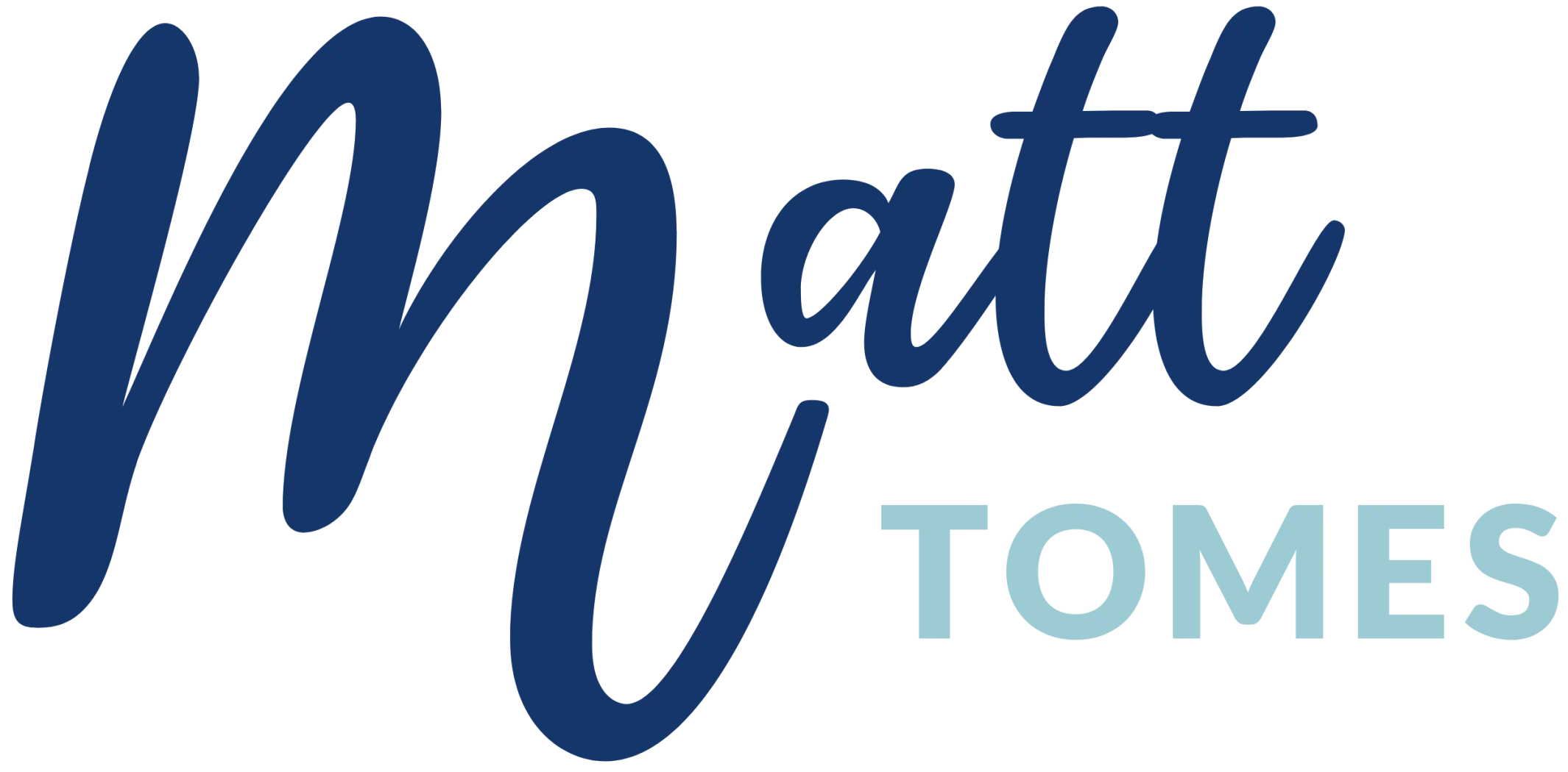 Matt Tomes logo featuring brand name design